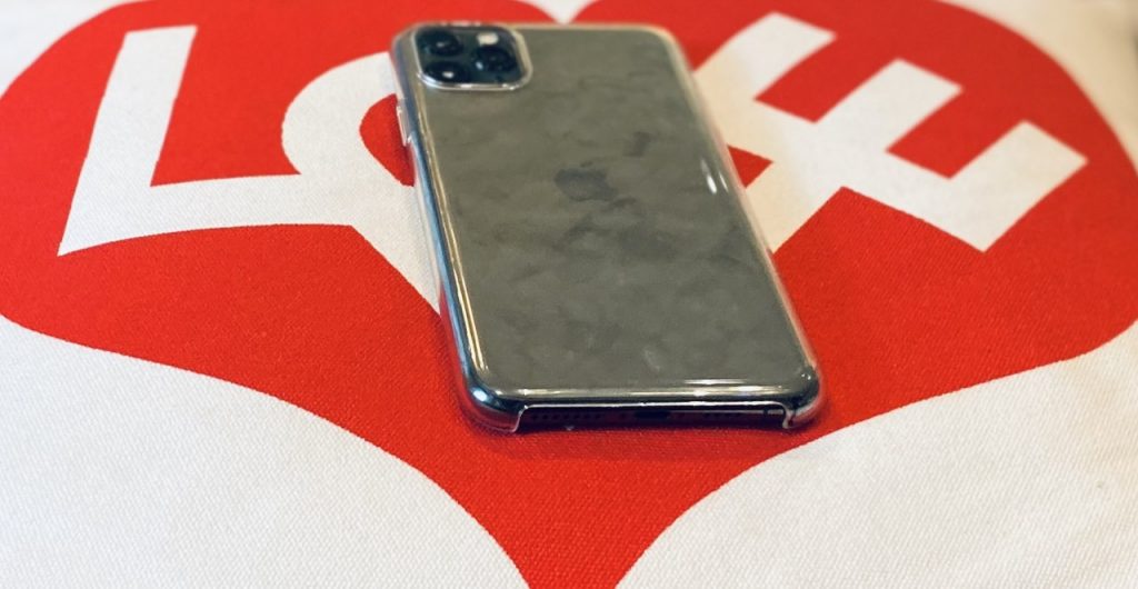 Apple transparent case for iPhone 11